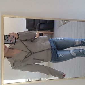 Philosophy faux moto jacket